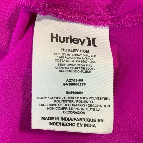 Hurley Purple & Orange Tank Top - Picture 4 of 6